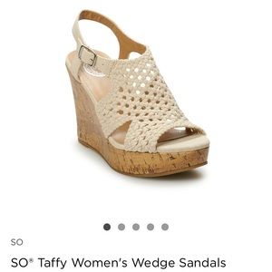SO Taffy Natural Wedges size 8